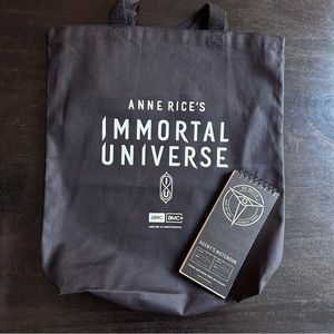 Anne Rice’s Immortal Universe Tote & Notebook
